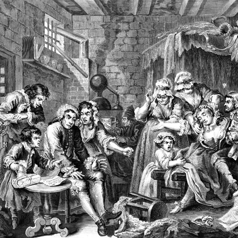 Gældsfængsel, 1735